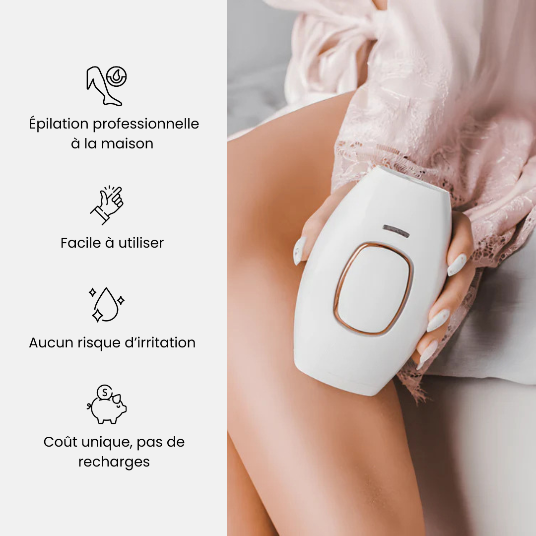 Épilux® I Épilation Semi-Définitive à la Lumière Pulsée